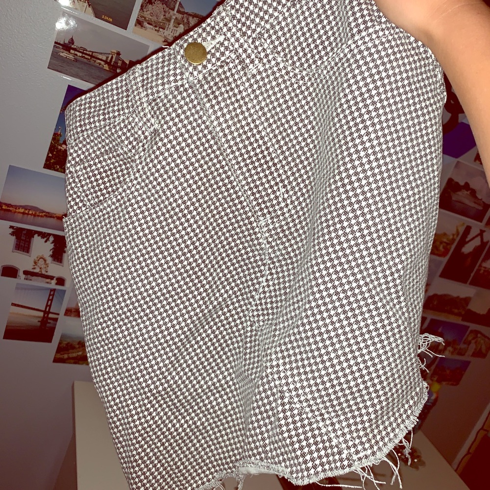 Princess Polly houndstooth miniskirt